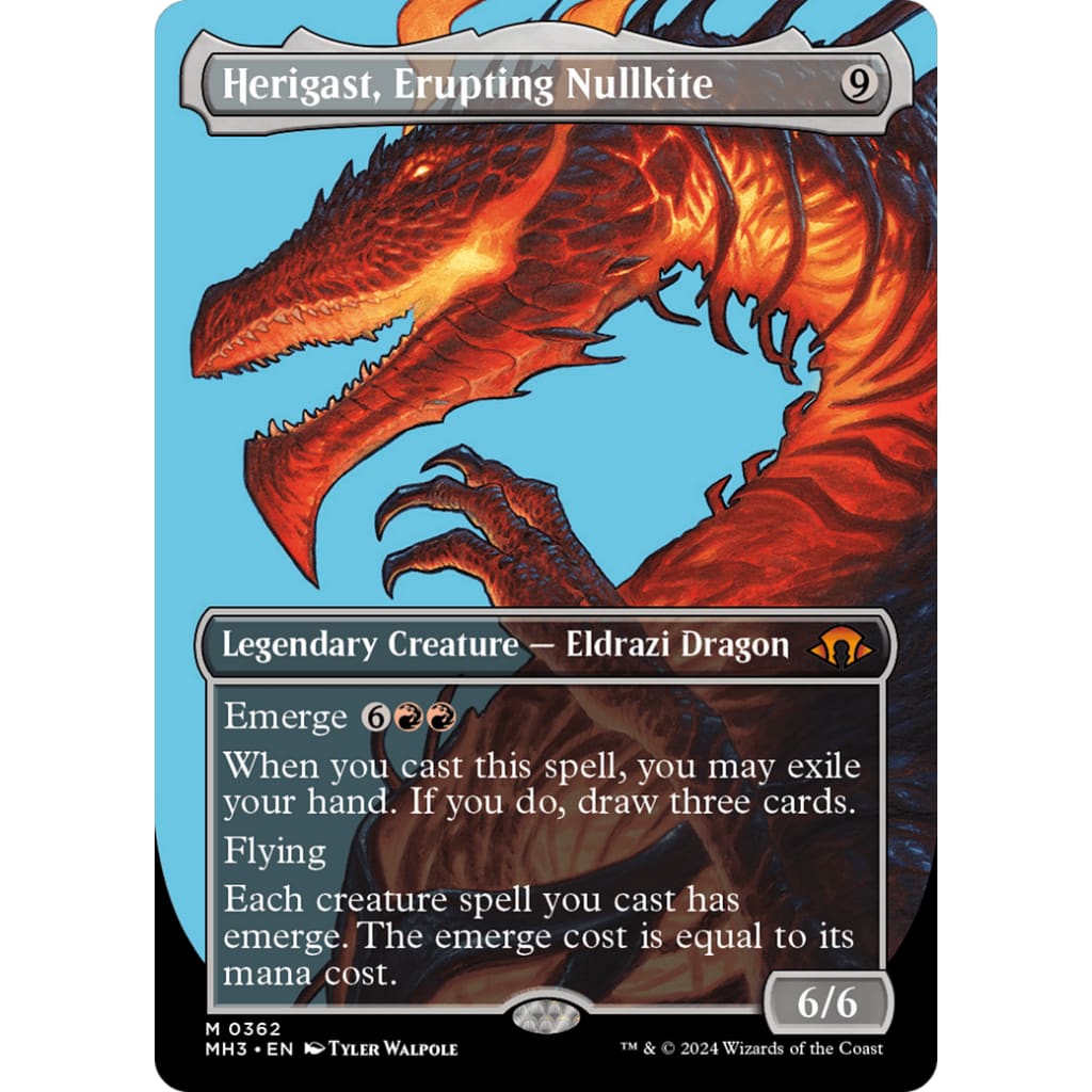 Herigast Erupting Nullkite (MH3-362) (Borderless) Foil