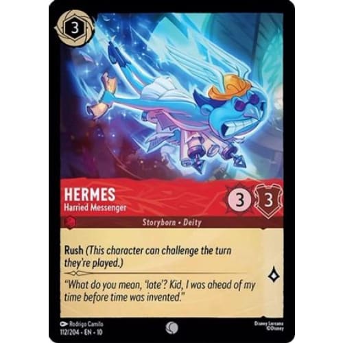 Hermes - Harried Messenger (112/204) - Whispers in the Well