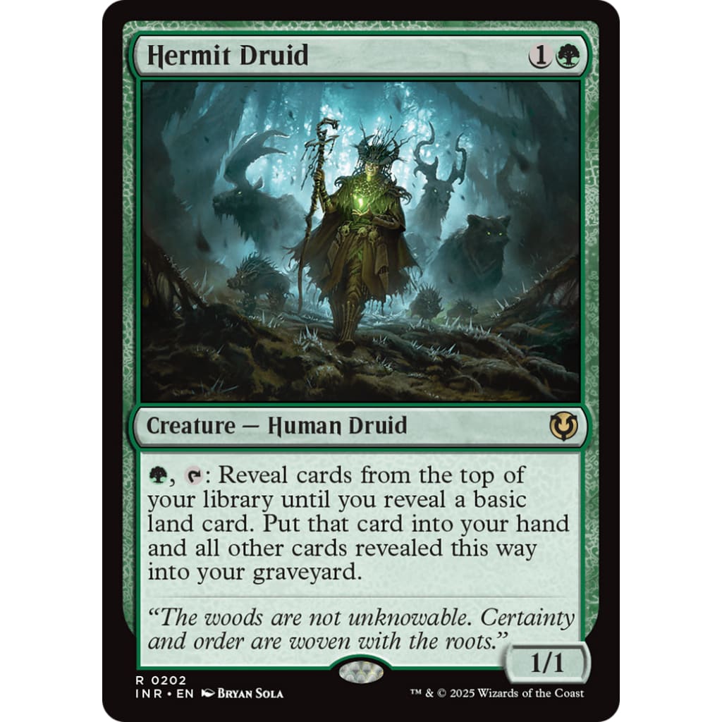 Hermit Druid (INR-202) Foil - Single