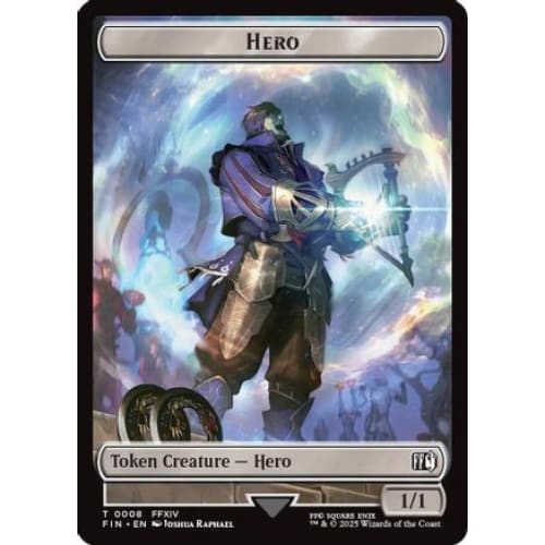 Hero (0008) // Frog Double-Sided Token (FIN-8 18) - Single