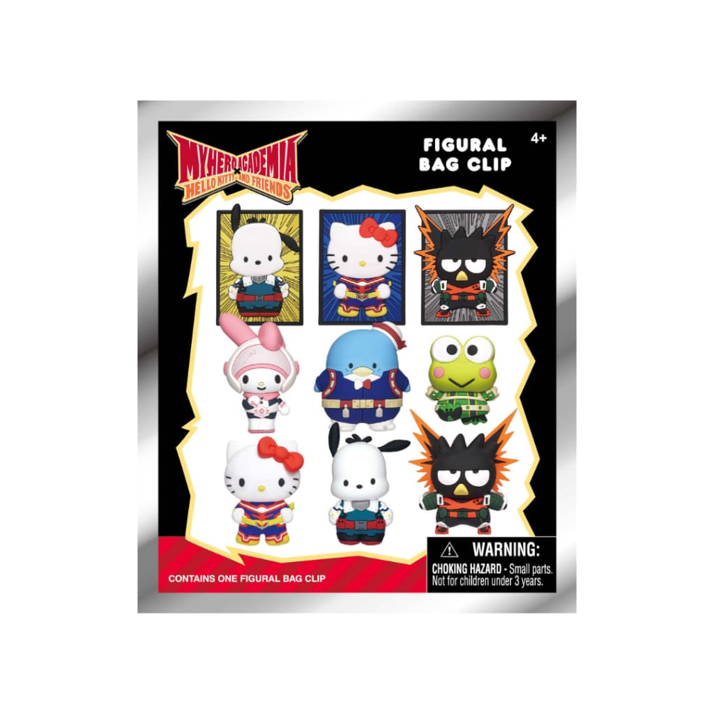 My Hero Academia Hello Kitty 3D Foam Bag Clip Blind