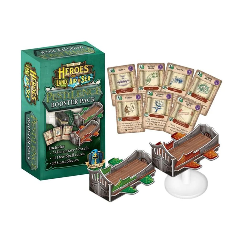 Heroes of Land Air & Sea: Pestilence Expansion - Booster