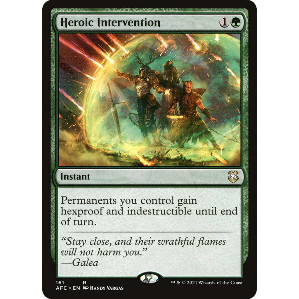 Heroic Intervention (AFC-161) - Single