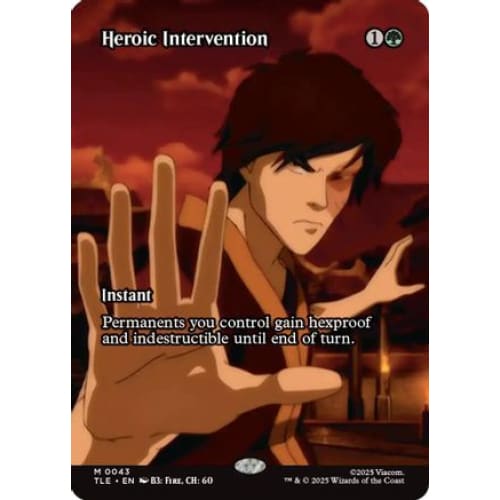 Heroic Intervention (Borderless) (TLE-043) Foil - Single