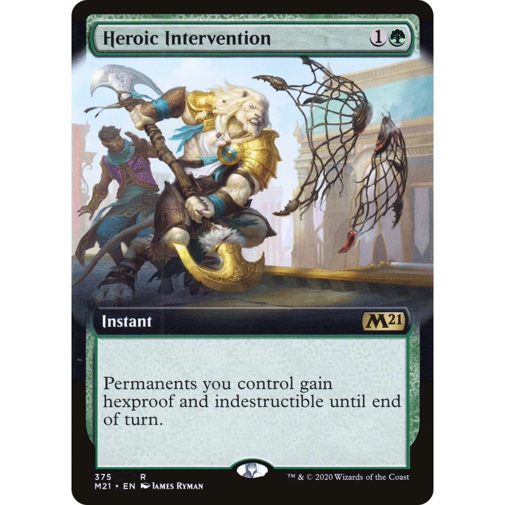 Heroic Intervention (M21-375): (Extended Art) - Single