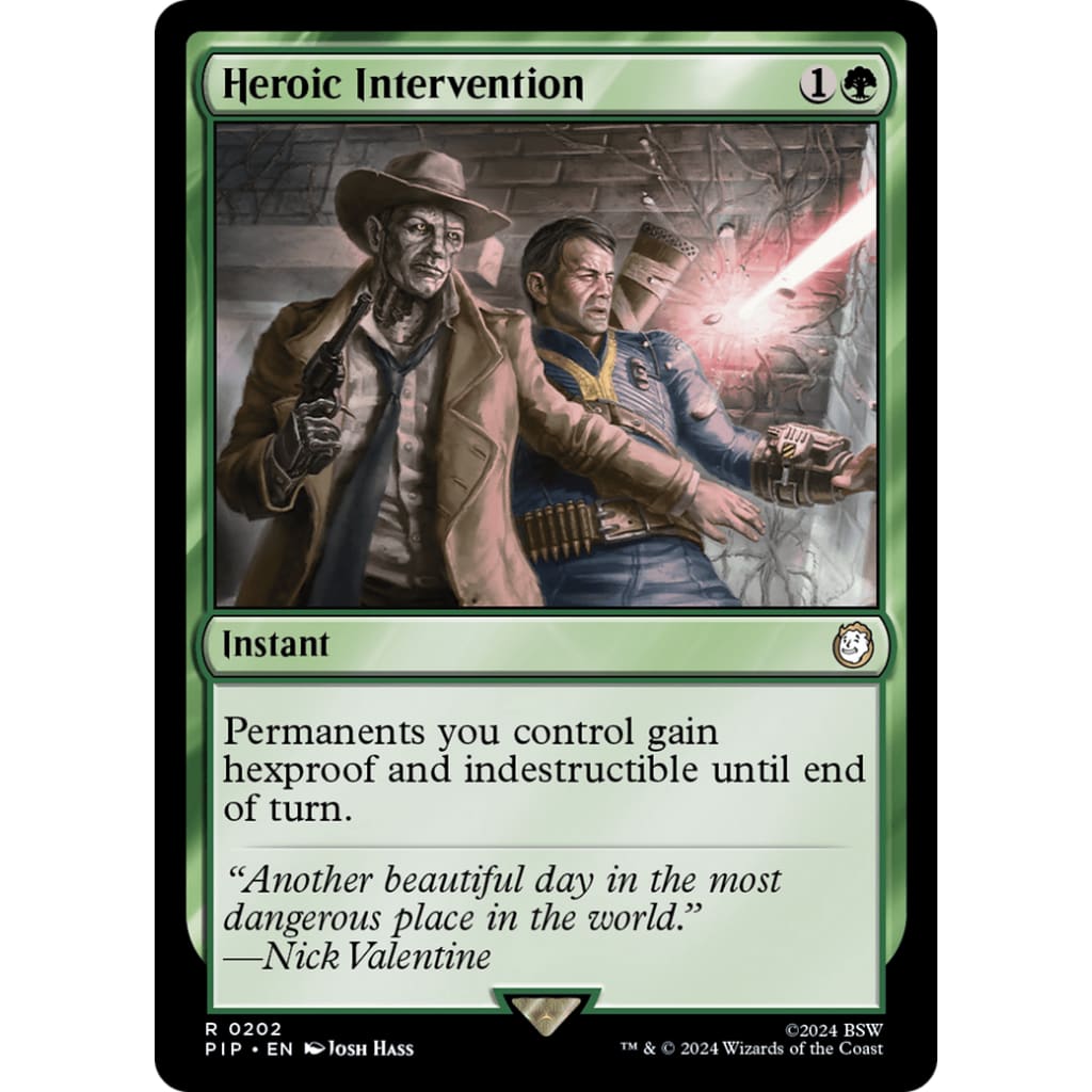Heroic Intervention (PIP-202) Foil - Single