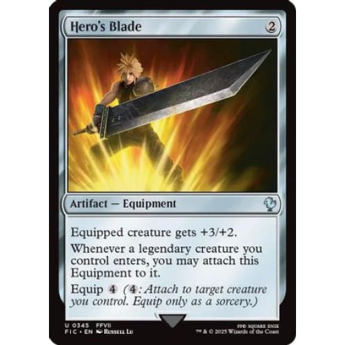 Hero’s Blade (FIC-345) - Single