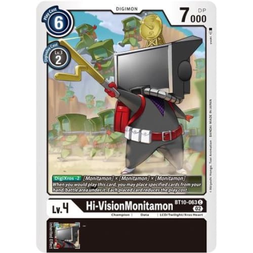 Hi-VisionMonitamon - BT10-063 - Common - Single