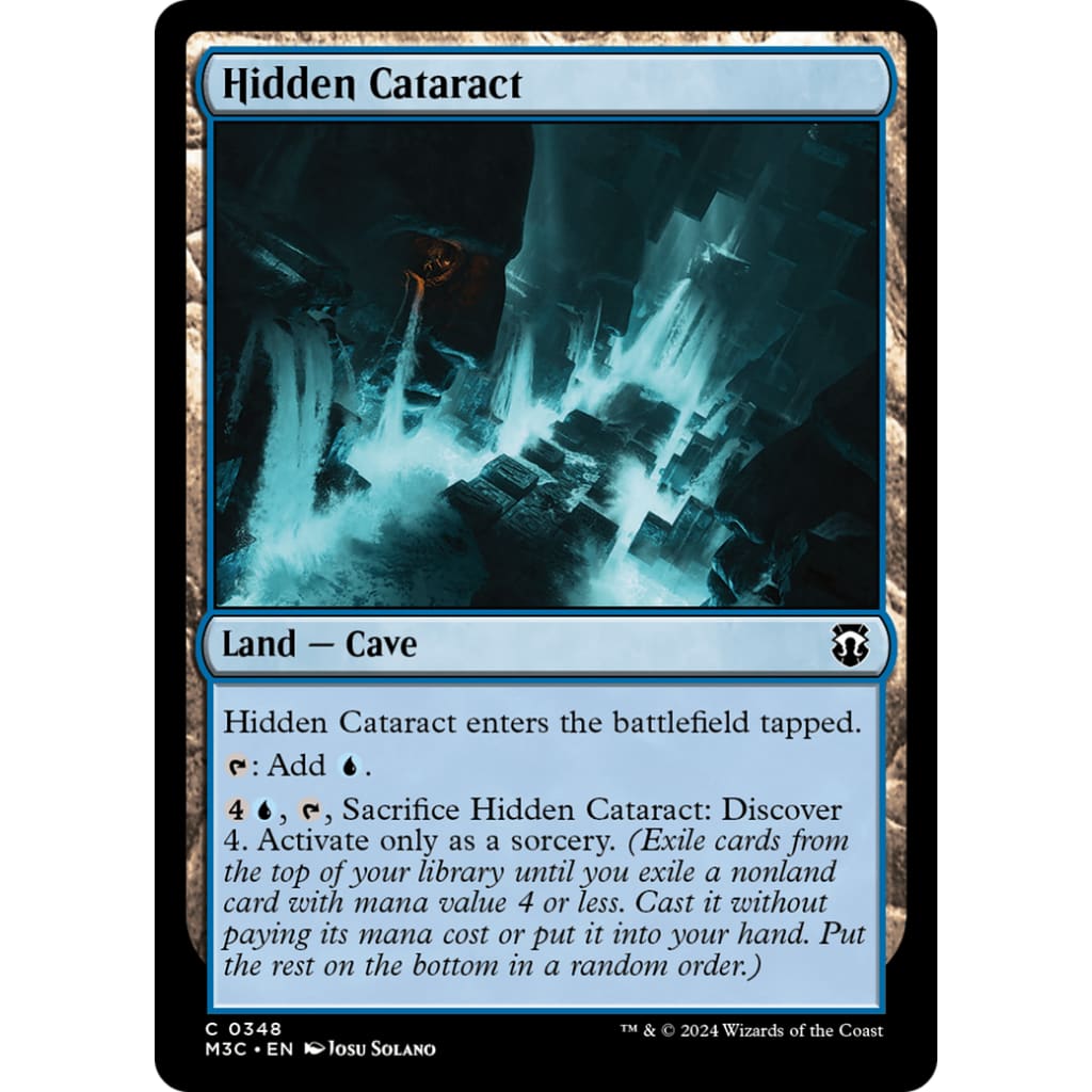 Hidden Cataract (M3C-348) - Single