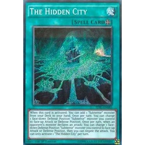 The Hidden City (TDIL-EN085) Secret Rare 1st Edition