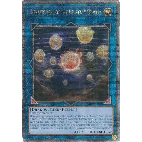 Hieratic Seal of the Heavenly Spheres (Quarter Century