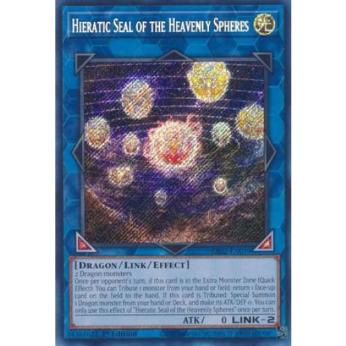 Hieratic Seal of the Heavenly Spheres (Secret Rare)