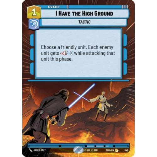 I Have the High Ground (Hyperspace) (345) - Single