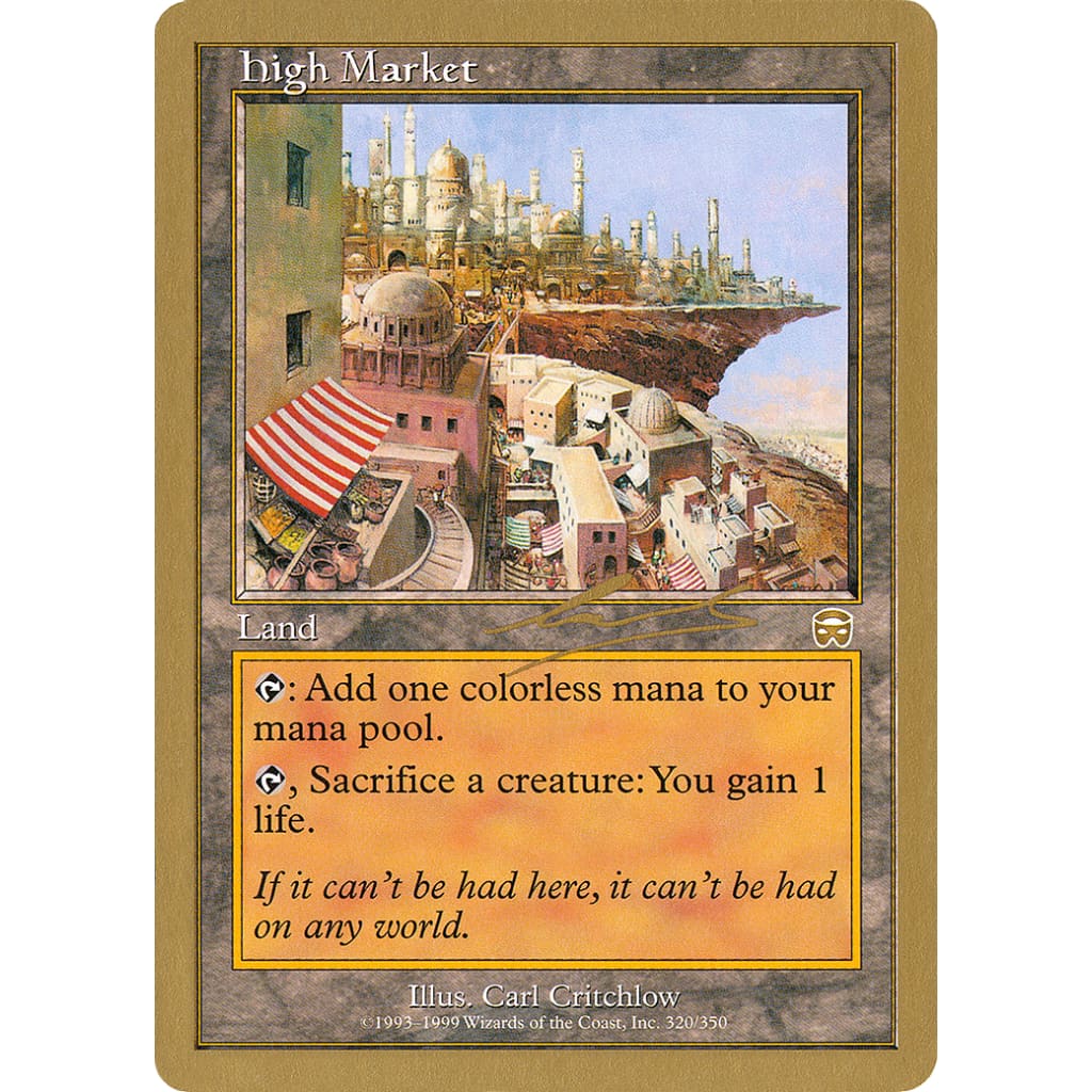 High Market (WC00-NL320B) - Single