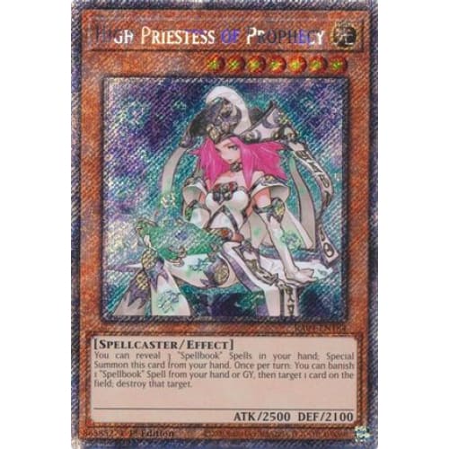 High Priestess of Prophecy (Platinum Secret Rare)