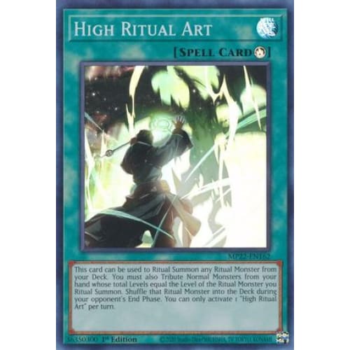 High Ritual Art (MP22-EN162) Super Rare 1st Edition - Single