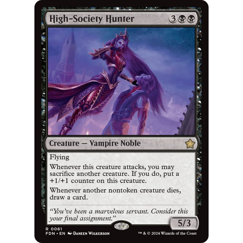 High-Society Hunter (FDN-061) - Single