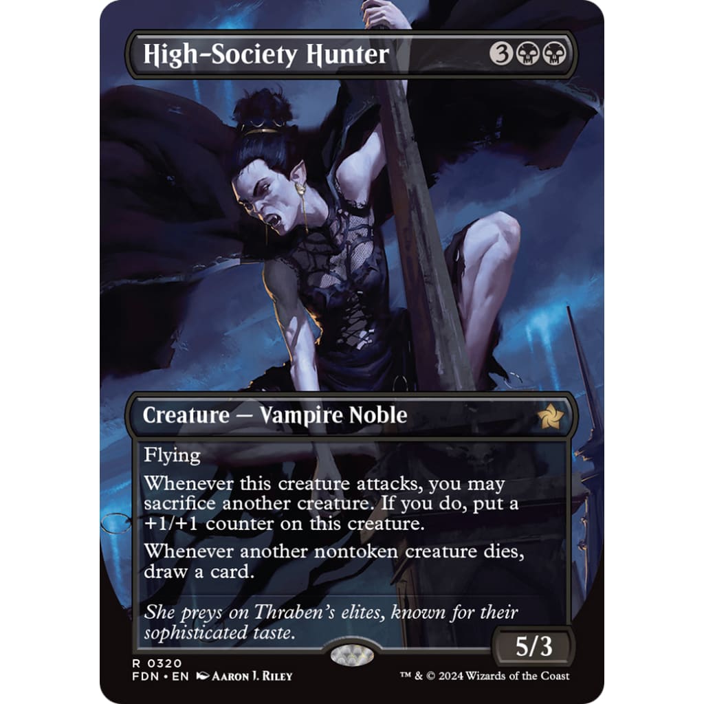 High-Society Hunter (FDN-320) (Borderless) - Single