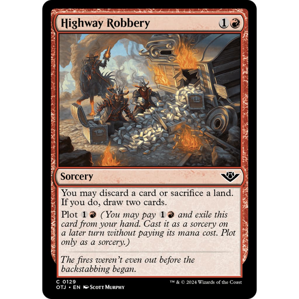 Highway Robbery (OTJ-129) - Single
