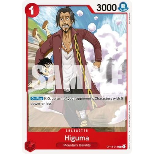 Higuma OP13-013 C Carrying On His Will - Single