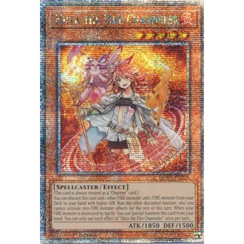 Hiita the Fire Channeler (Quarter Century Secret Rare)
