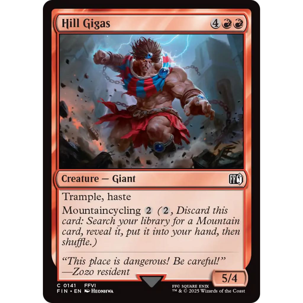 Hill Gigas (FIN-141) Foil - Single