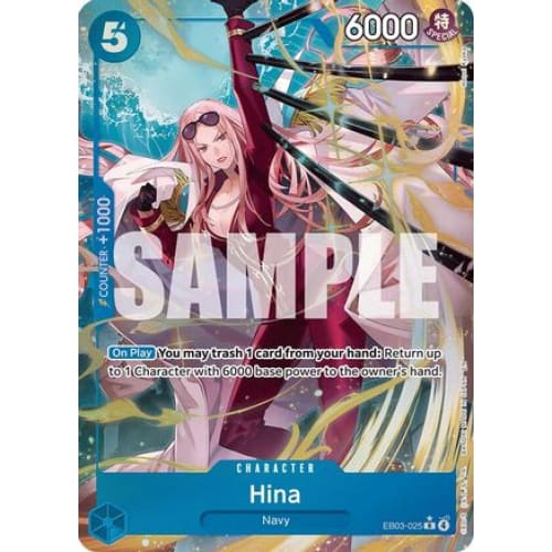Hina (Alternate Art) EB03-025 R Extra Booster: One Piece