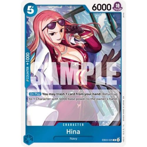 Hina EB03-025 R Extra Booster: One Piece Heroines Edition