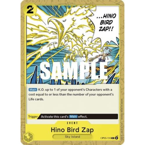 Hino Bird Zap OP05-116 C Awakening of the New Era - Single