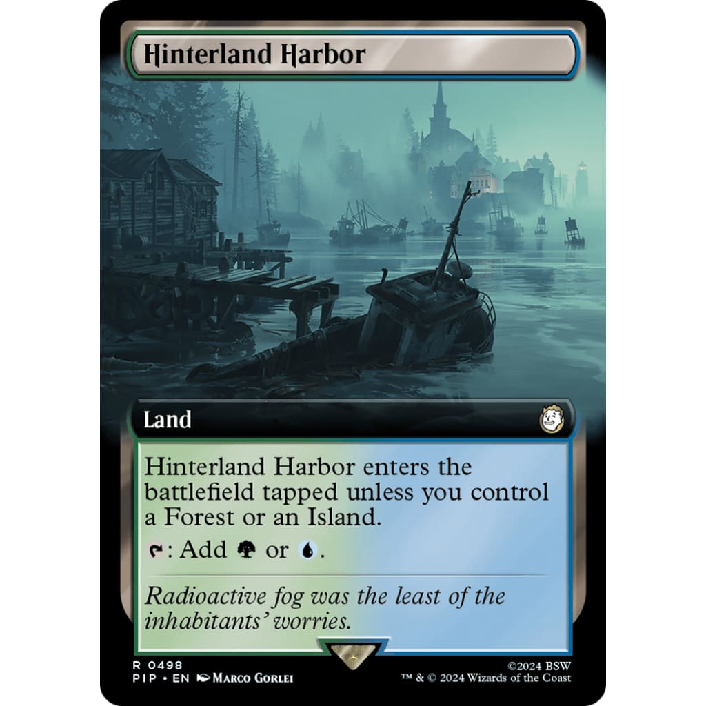 Hinterland Harbor (PIP-498): (Extended Art) - Single