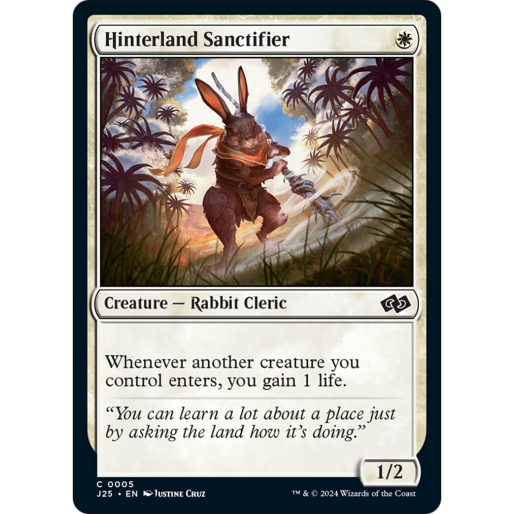 Hinterland Sanctifier (J25-005) - Single