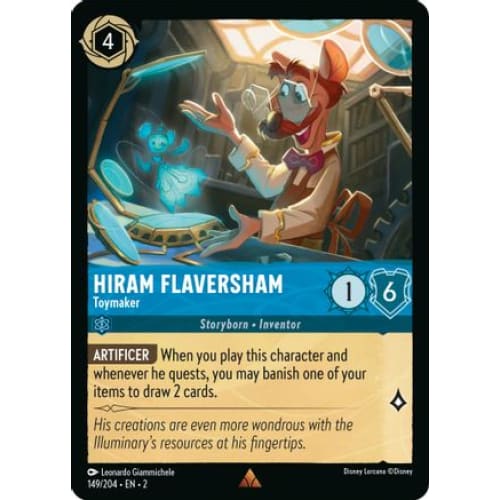 Hiram Flaversham - Toymaker (149/204) - Rise