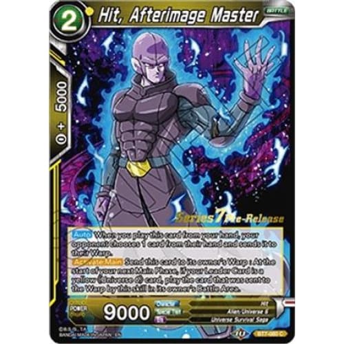 Hit Afterimage Master (Assault of the Saiyans Pre-Release
