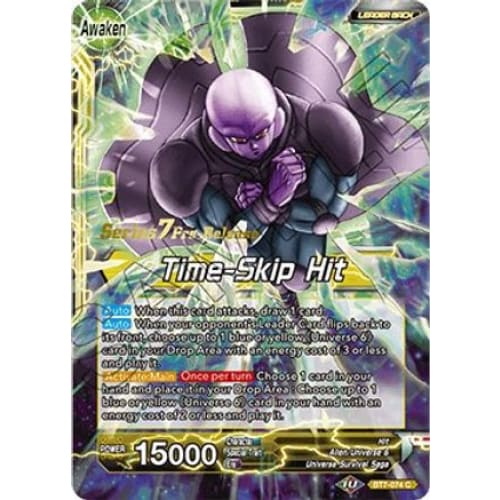Hit // Time-Skip (Assault of the Saiyans Pre-Release Cards)