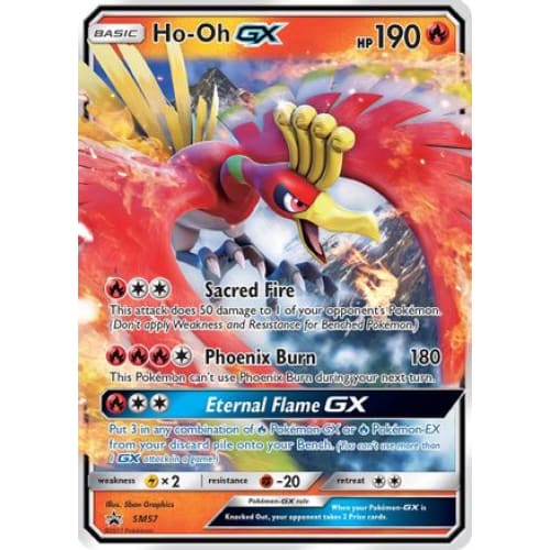 Ho-Oh-GX (SM57) Promo Holofoil - Single