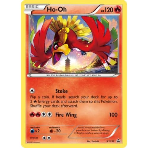 Ho-Oh (XY153/211) Promo Holofoil - Single