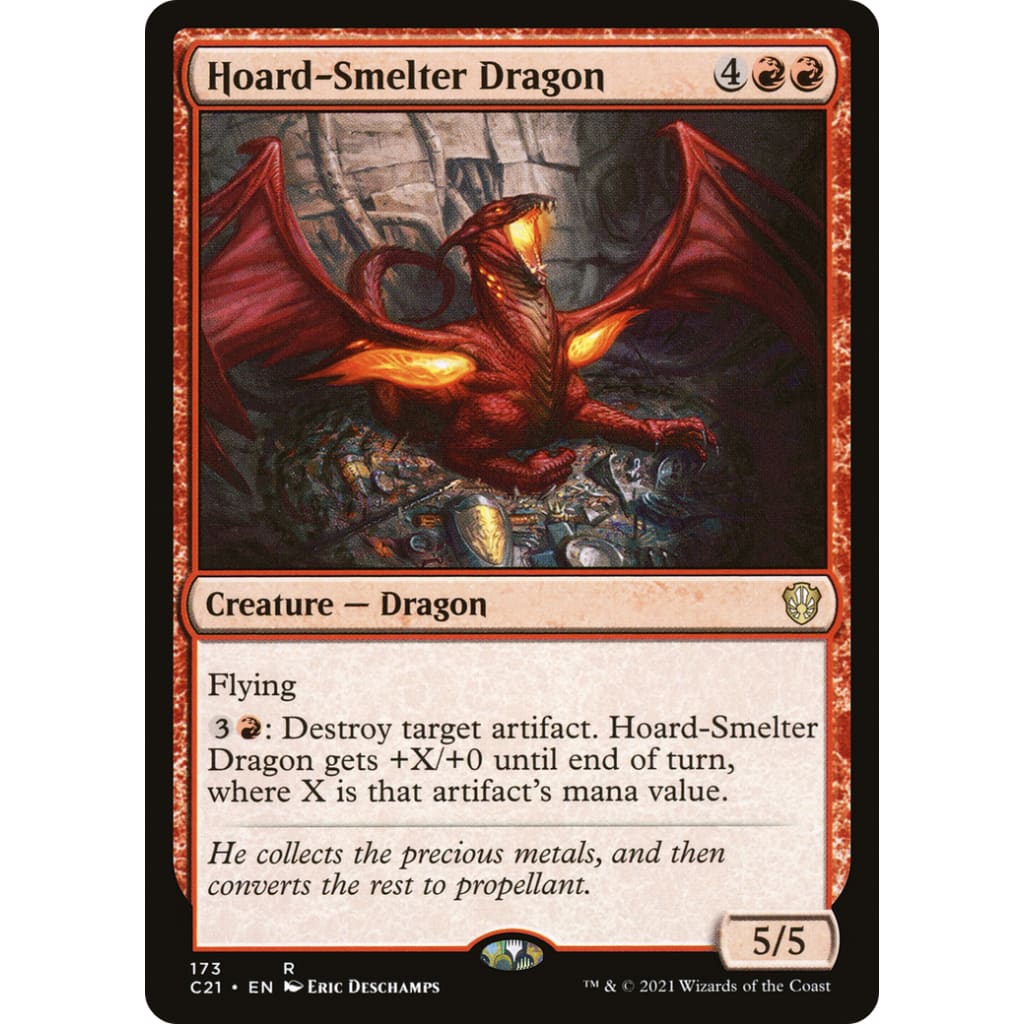 Hoard-Smelter Dragon (C21-173) - Single