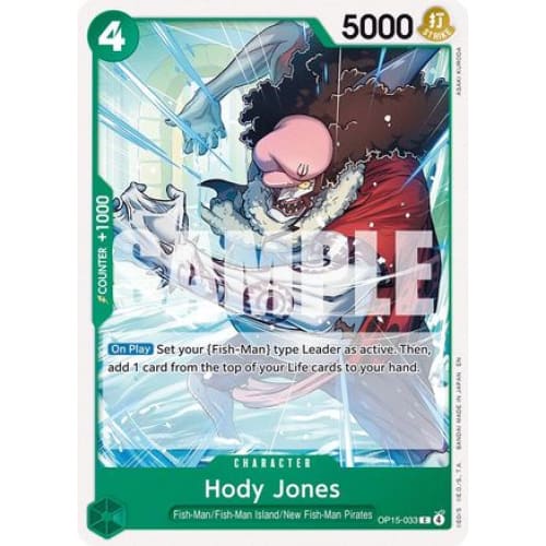 Hody Jones OP15-033 C Adventure on Kami’s Island - Single