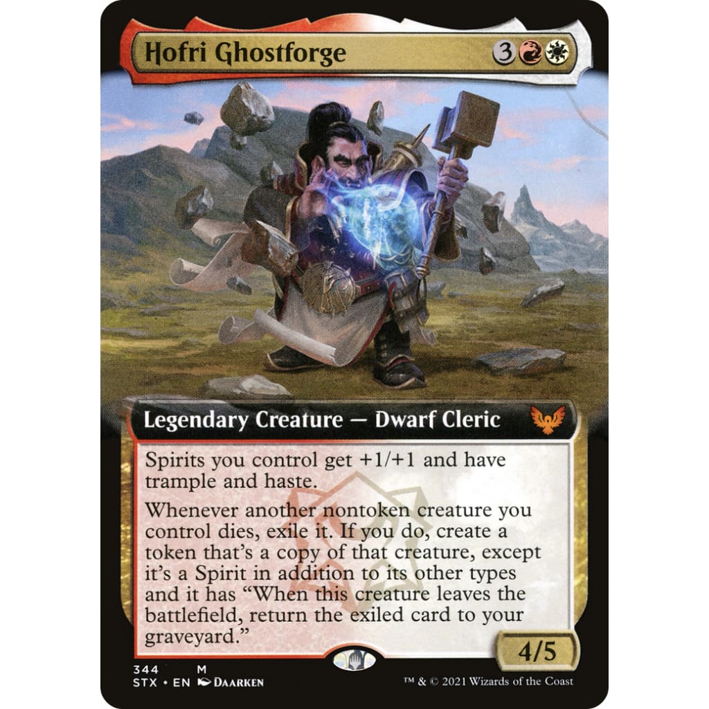 Hofri Ghostforge (Extended Art) (STX-344): Foil - Single