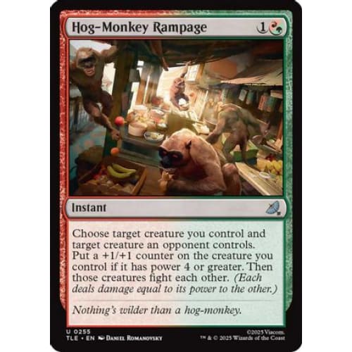 Hog-Monkey Rampage (TLE-255) Foil - Single