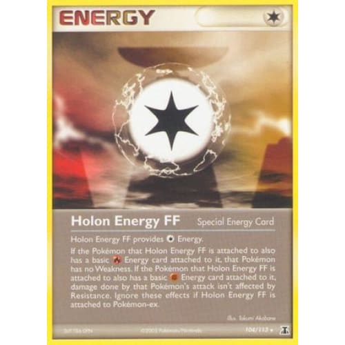 Holon Energy FF (104/113) Rare Classic Reverse Holofoil