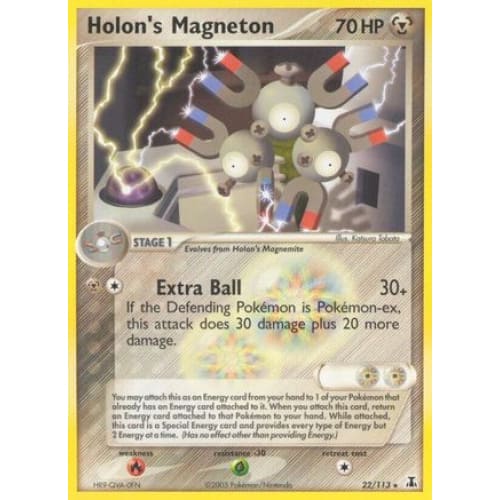 Holon’s Magneton (022/113) Rare Classic Reverse Holofoil