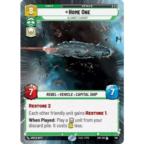 Home One - Alliance Flagship (Hyperspace) (366) - Spark