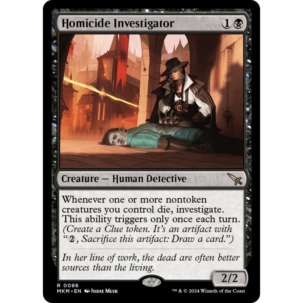 Homicide Investigator (MKM-086) Foil - Single