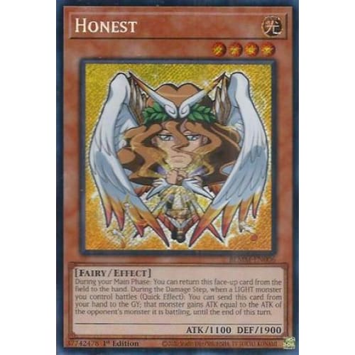 Honest - BLMM-EN006 Secret Rare 1st Edition - Single