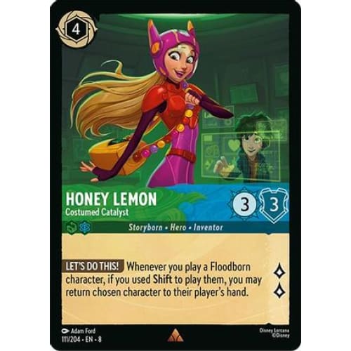 Honey Lemon - Costumed Catalyst (111/204) - Reign of Jafar