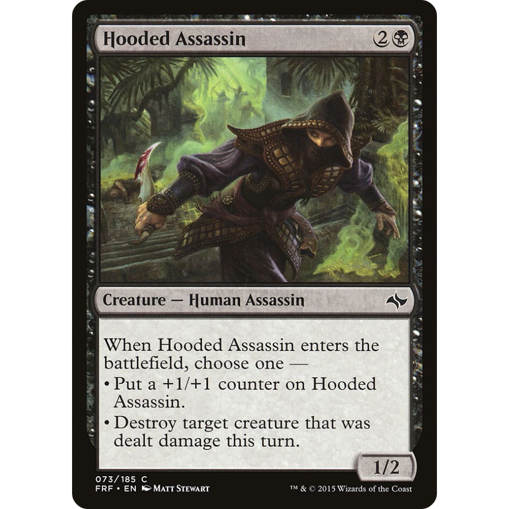 Hooded Assassin (FRF-073) - Single