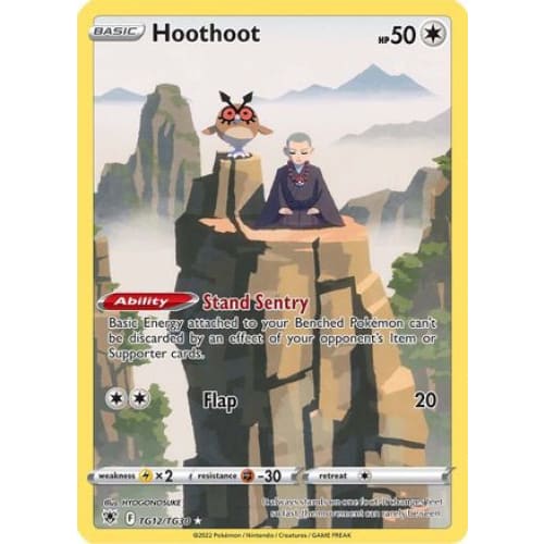 Hoothoot (TG12/030) Holo Rare Holofoil - Single