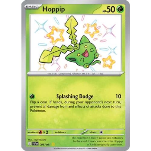 Hoppip (96) Shiny Rare Holofoil - Single