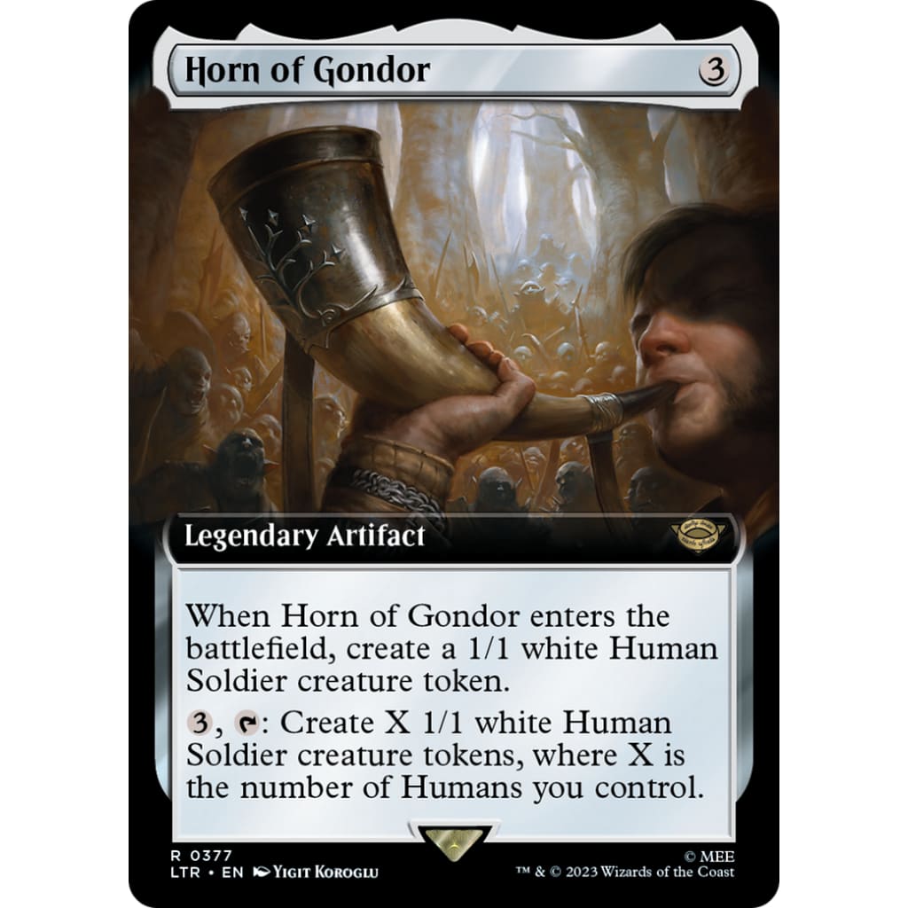 Horn of Gondor (LTR-377): (Extended Art) Foil - Single